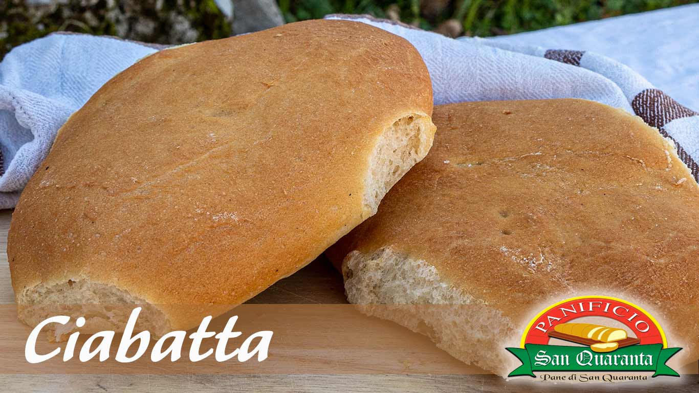 Ciabatta del Panificio San Quaranta di Tortora (Calabria)