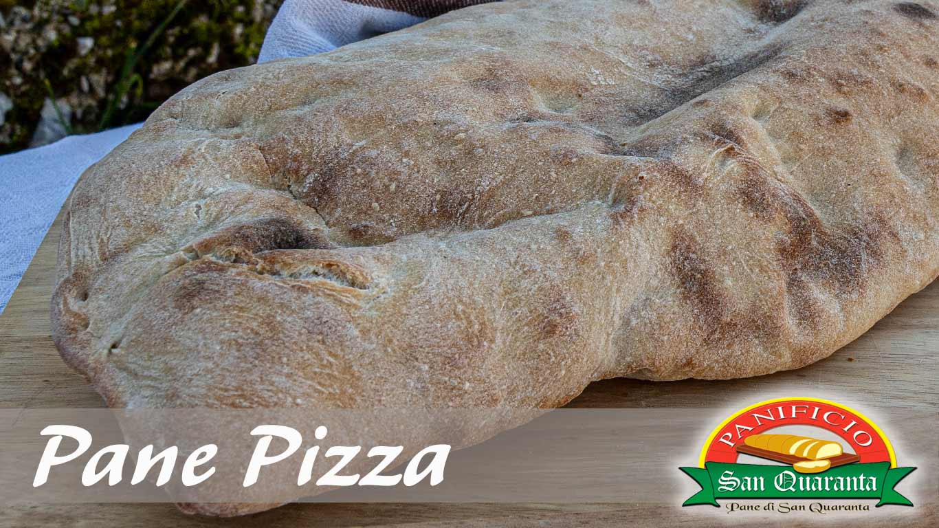 Pane Pizza del Panificio San Quaranta di Tortora (Calabria)