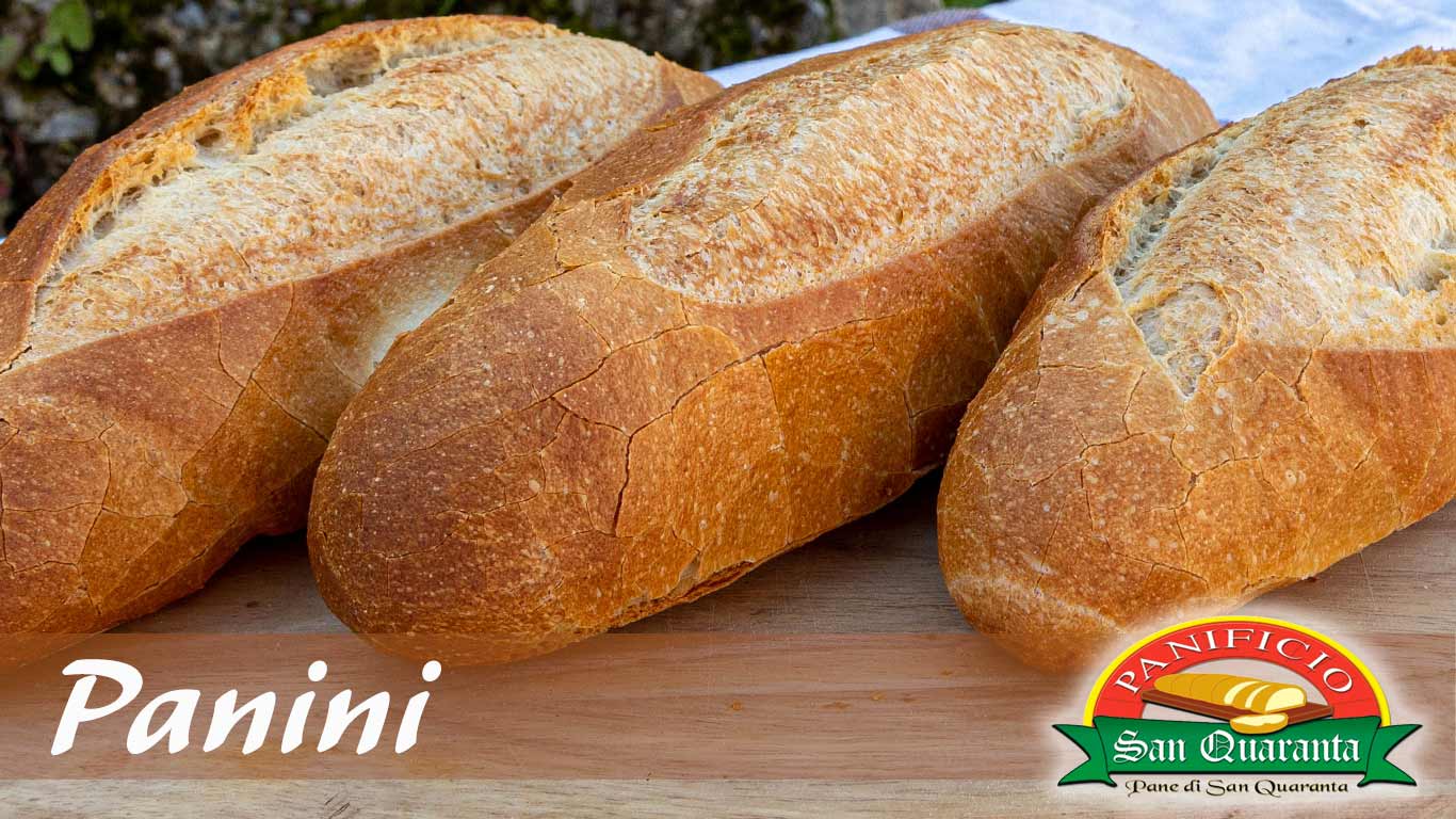 Panino a Sfilatino del Panificio San Quaranta di Tortora (Calabria)