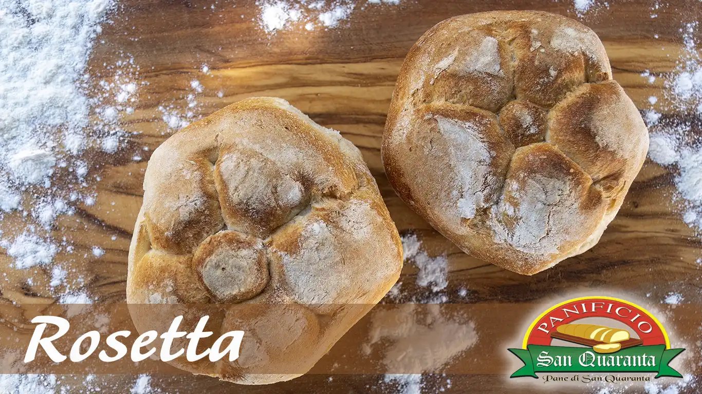 Panino a Rosetta del Panificio San Quaranta di Tortora (Calabria)